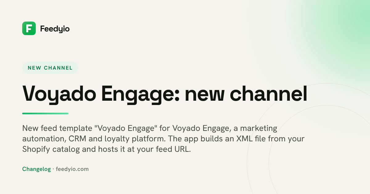 Voyado Engage: new channel